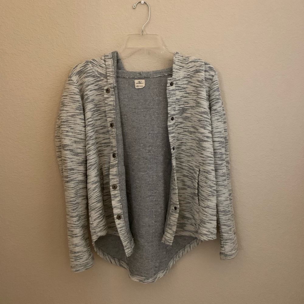 O’Neil button up jacket/hoodie